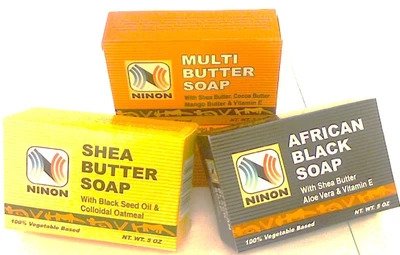 African Soaps , Body Washes and Shampoo