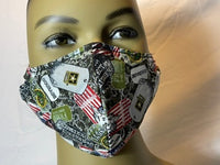 
              Army Dog Tags Protection Face Mask
            
