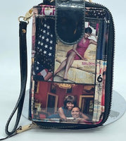 Obama Cross body cell phone and wallet bag