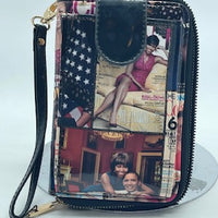 Obama Cross body cell phone and wallet bag