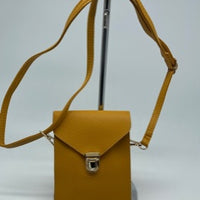Mustard cross body handbag