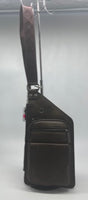Black vegan leather holster