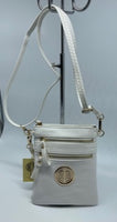 White  cross body handbag