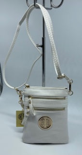 White  cross body handbag