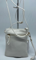 White  cross body handbag
