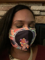 Black PowHer-Ay-Her-Name Face Mask