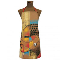 Composite Of A Woman Oven Mitt and Potholder set