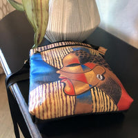 Composite Of A Woman Travel Purse