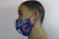 Chicago Cubs Throw back Face Mask
