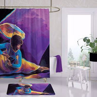 Praise Dancer With Umbrella  Shower Curtain