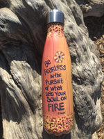 Soul On Fire Stainless Steel Bottle