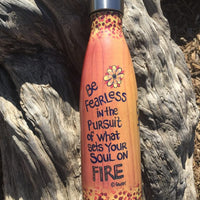 Soul On Fire Stainless Steel Bottle