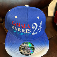 Kamala Harris '24 Hat Blue & White