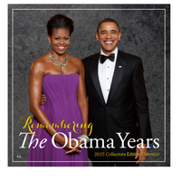 The Obama Years 2025 African American Wall Calendar