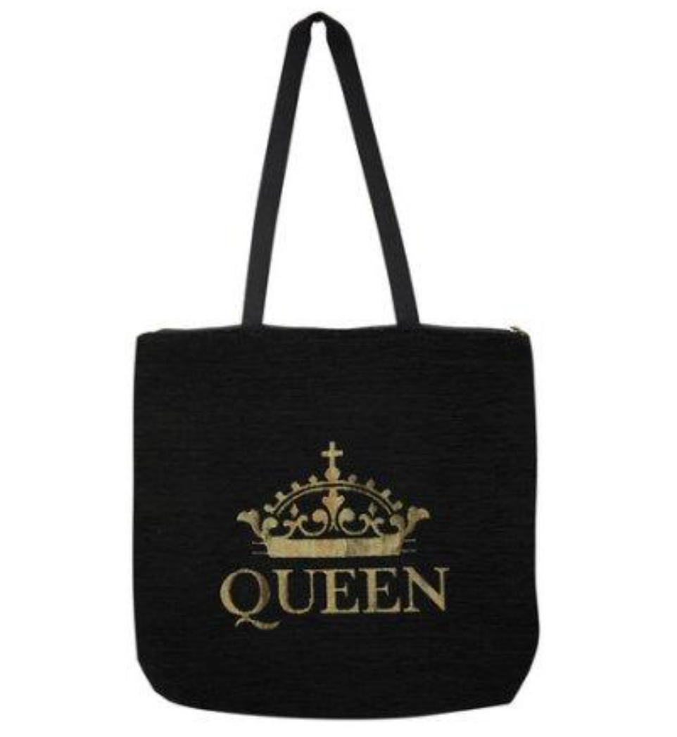 Queen Woven Tote Bag