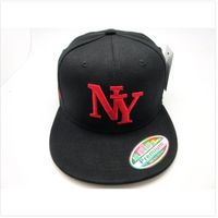 NEW YORK CITY FITTED BLK/RED