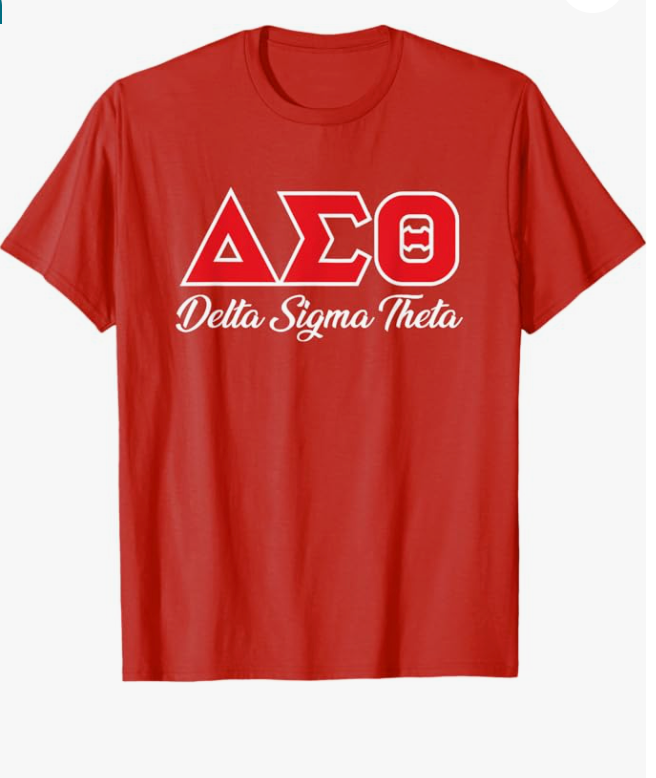 AEO Delta Sigma Theta T-Shirt Red