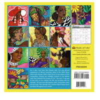 Sister Vibes 2025 African American Wall Calendar