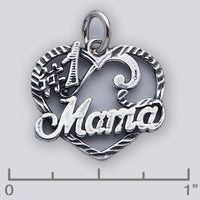 Sterling Silver #1 Mama Pendant