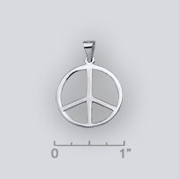 Peace Sign  Charm Pendant