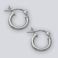 Hoop Sterling Silver Earrings