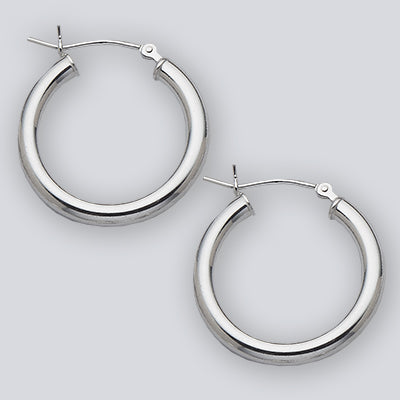 Hoop Sterling Silver Earrings