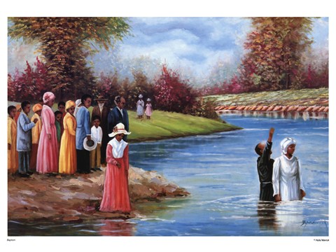 Baptism Art Print 24x18