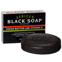 African Black Soap Cocoa Butter with Vitamin E