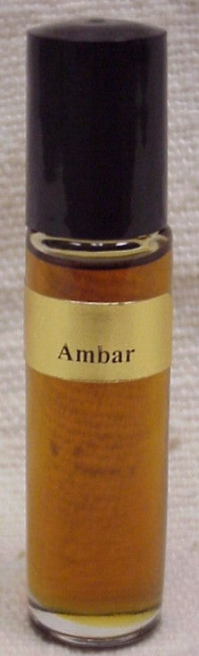 Amber :Fragrance(Perfume) Body Oil ( U ) 1/3 oz