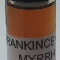 Frankincense and Myrrha Fragrance (Perfume)  Body Oil Unisex