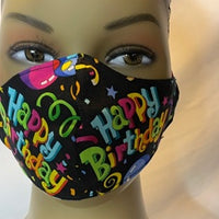 Happy Birthday  Coronavirus Protection Face Mask