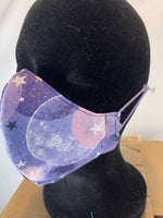 
              Purple Stars and Moons  Coronavirus Protection Face Mask
            