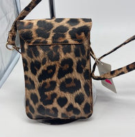 
              Leopard cross body handbag
            
