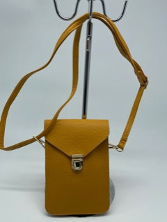 Mustard cross body handbag