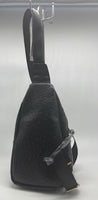 Black Ostrich holster backpack