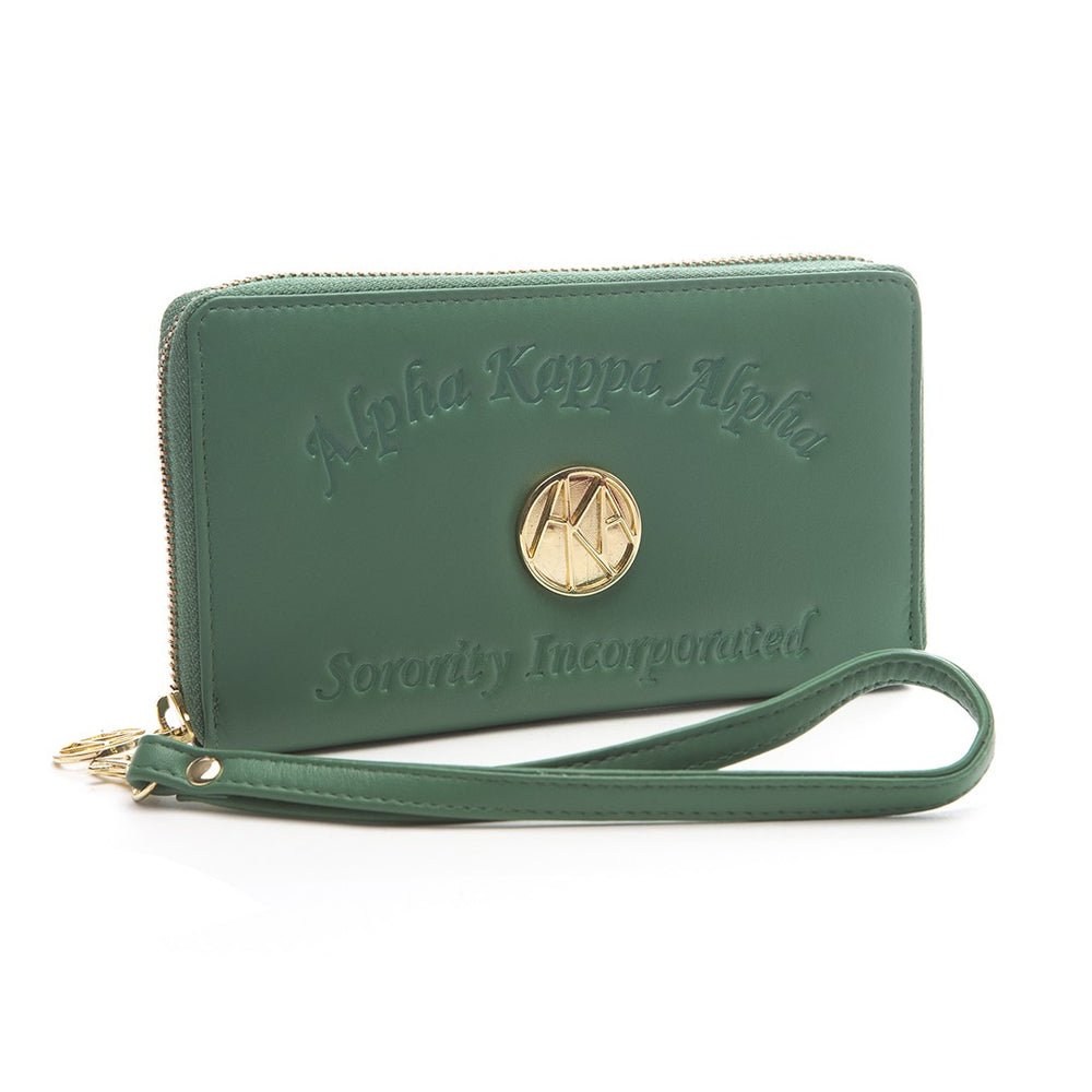 Alpha Kappa Alpha Leather Wallet