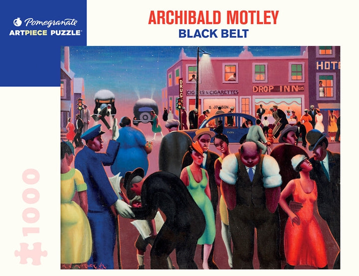 Archibald Motley: Black Belt 1000-Piece Jigsaw Puzzle