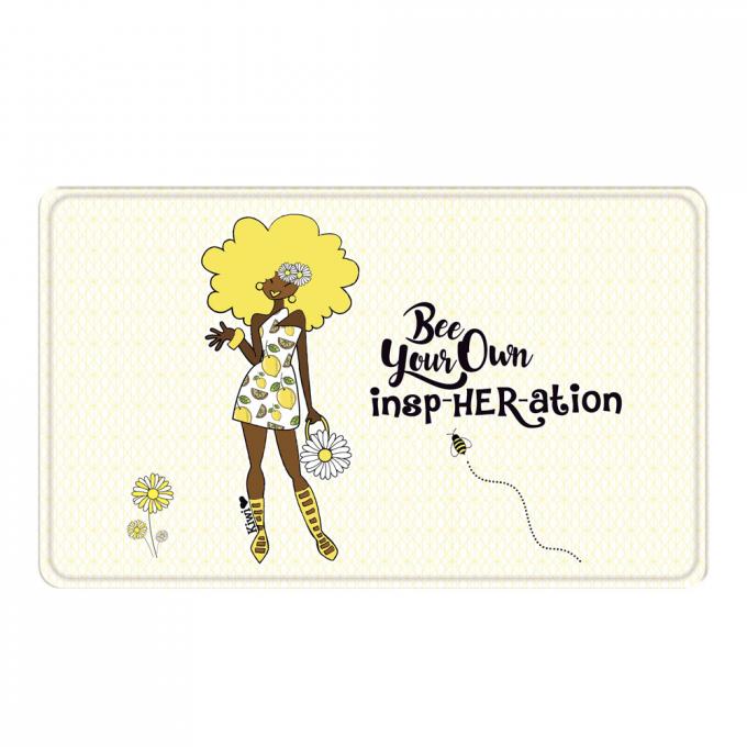 Be Your Own InspHER-ation! Memory Foam Bath Mat