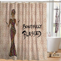 Beautifully Blessed Shower Curtain