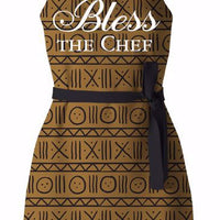 Bless The Chef Oven Mitt and Potholder