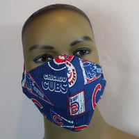 Chicago Cubs Throw back Face Mask