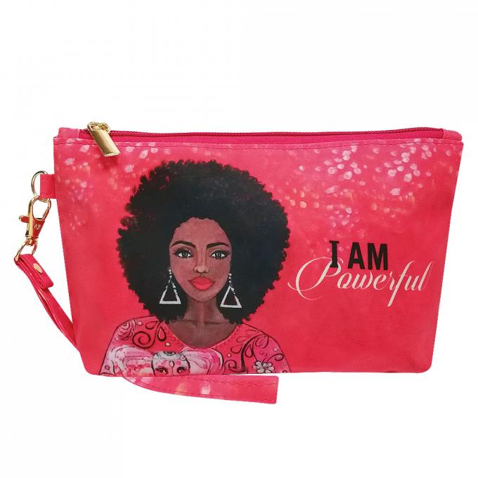 African Print Makeup Bag