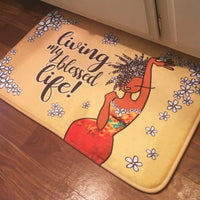 Living My Blessed Life Interior Floor Mat