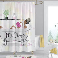 Me Time  Shower Curtain