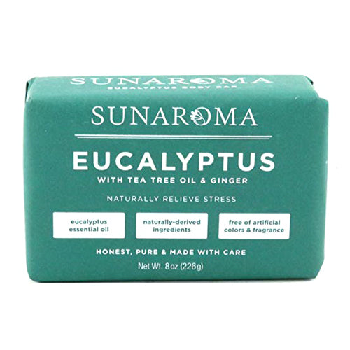 Sunaroma Eucalyptus with Tea Tree & Ginger Soap