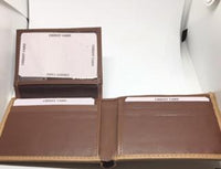 
              Beige Bi-fold Leather Wallet
            