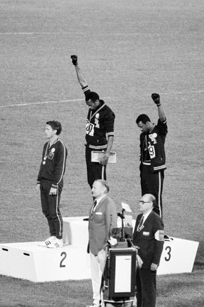 68 Olympics Black Power Salute Poster