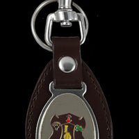 Iota Phi Theta Leather Key Chain